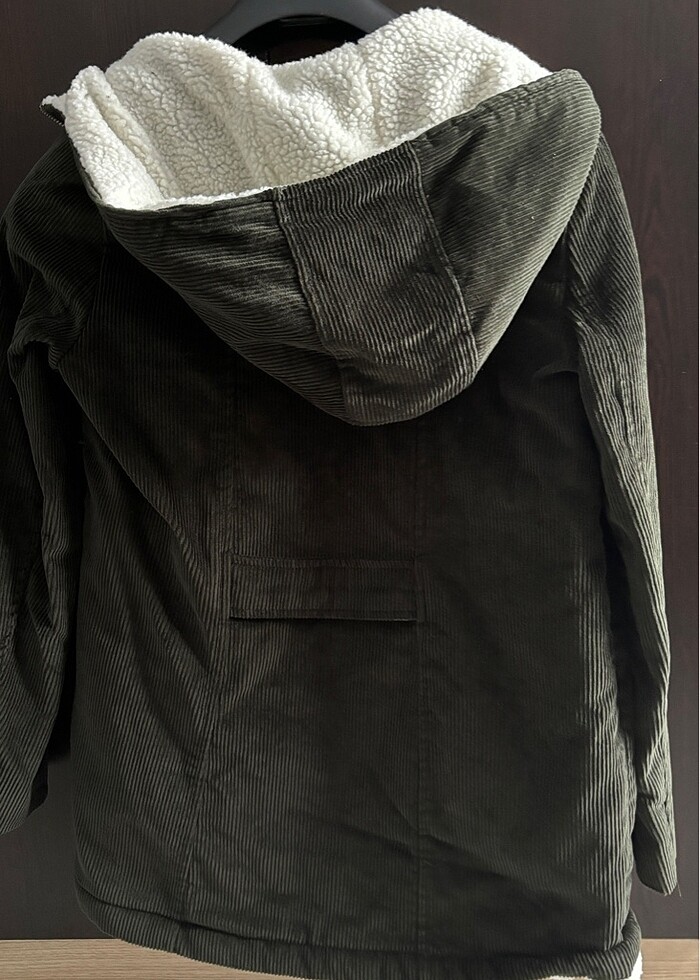 Kadife kadin mont - Görsel 4