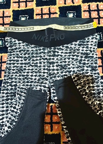 xs Beden gri Renk NIKE PRO HYPERWARM Kadın Tayt