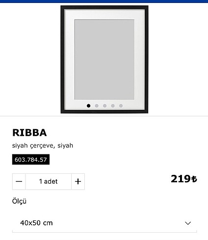 IKEA ÇERÇEVE