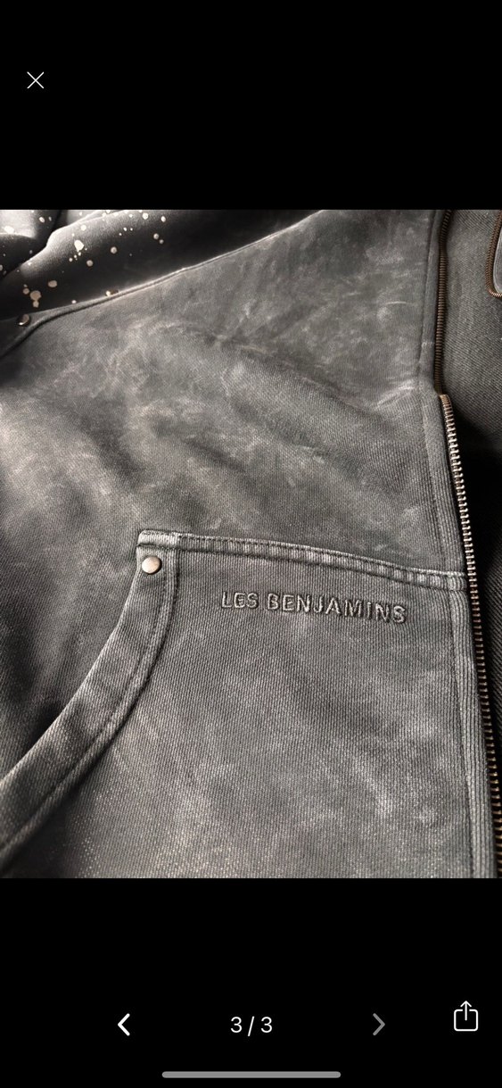 Les benjamins halo zip hoodie - Görsel 2