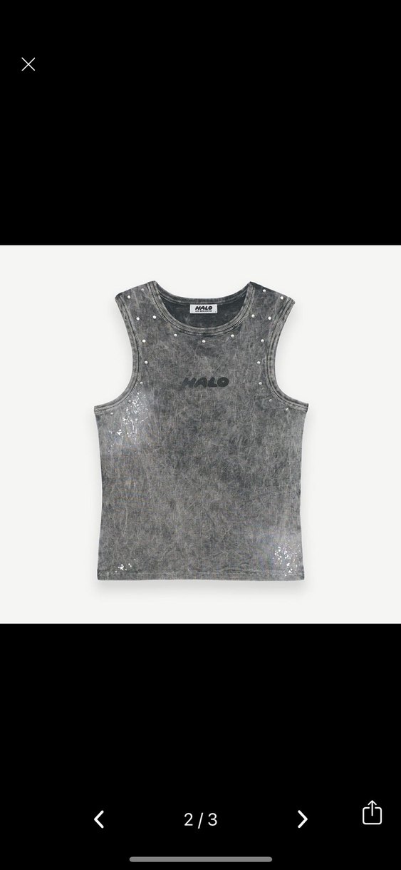 Les benjamins halo tank top atlet - Görsel 2