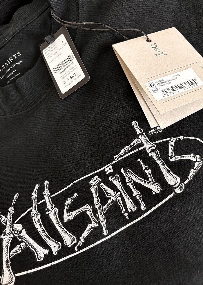 All Saints tişört - Görsel 2