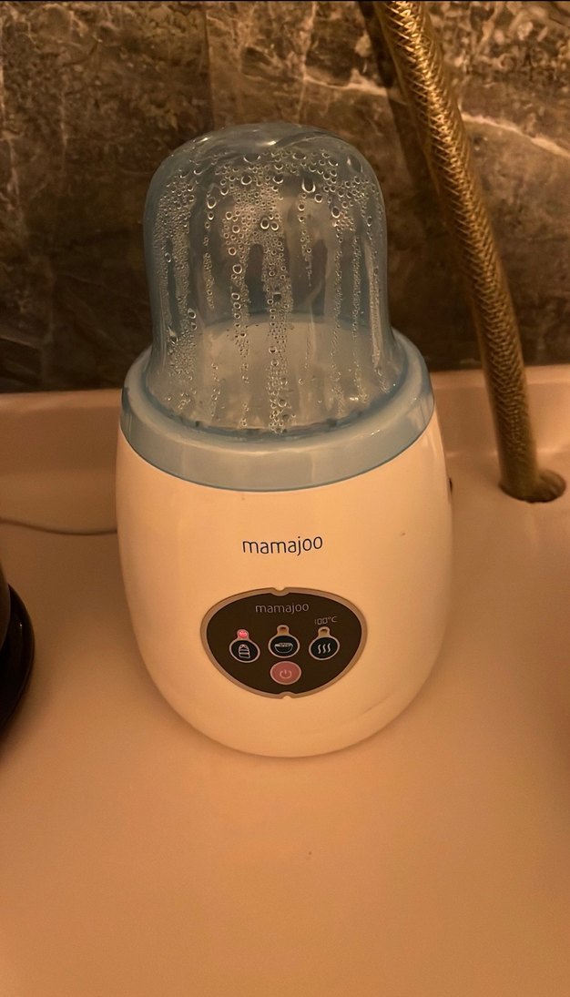 Mamajoo Bebek Biberon Sterilizatörü Pastel Mavi - Görsel 2