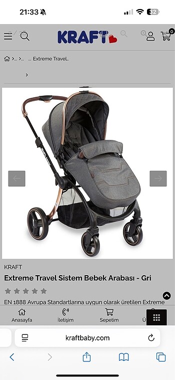 Kraft Bebek arabası - Görsel 13
