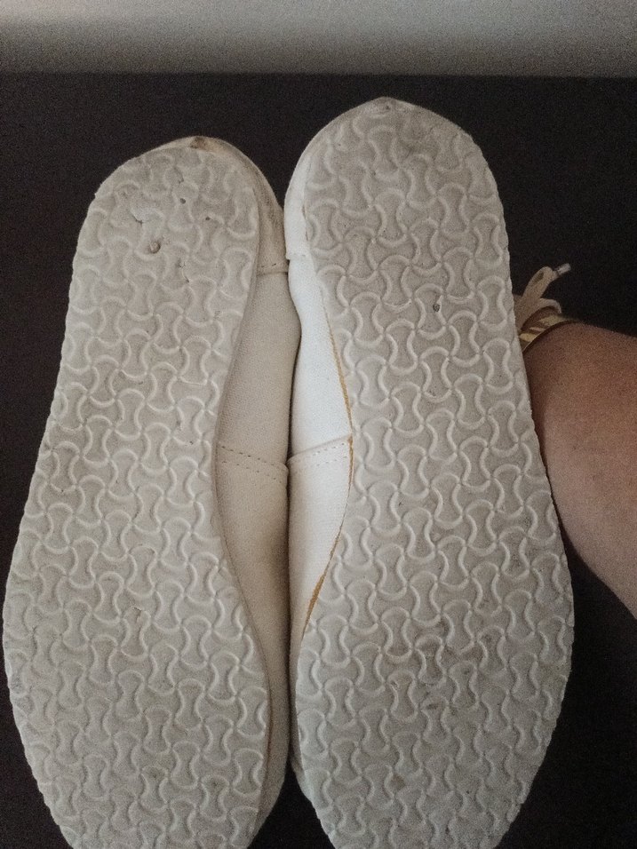 Beyaz Minimalist Espadril - Görsel 2