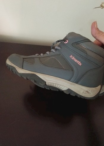 Gri Erkek bot Ayakkabı Bağcıkları - Görsel 5