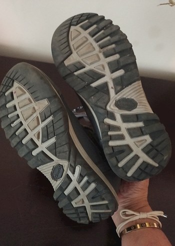 Gri Erkek bot Ayakkabı Bağcıkları - Görsel 4