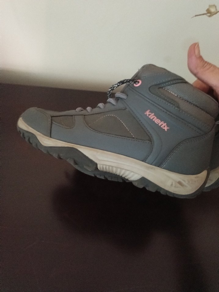 Gri Erkek bot Ayakkabı Bağcıkları - Görsel 5