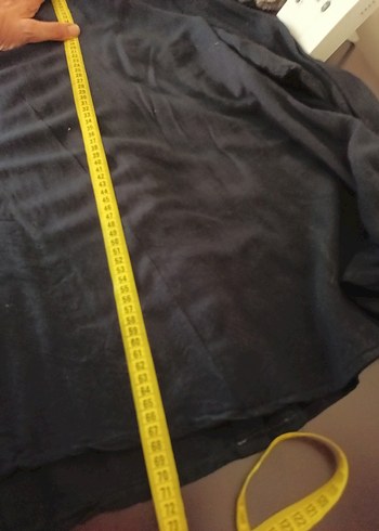 Siyah Uzun Kollu Düğmeli  Gömlek - Görsel 5