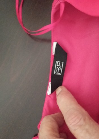 Pembe Midi Kadın Ofis Elbisesi - Görsel 9