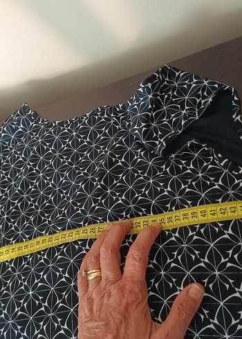 Navy V Yaka Midi Piliseli Kadın Elbise - Görsel 7