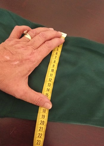 Düğmeli, Yeşil, Uzun Kollu Kadın Gömlek - Görsel 8