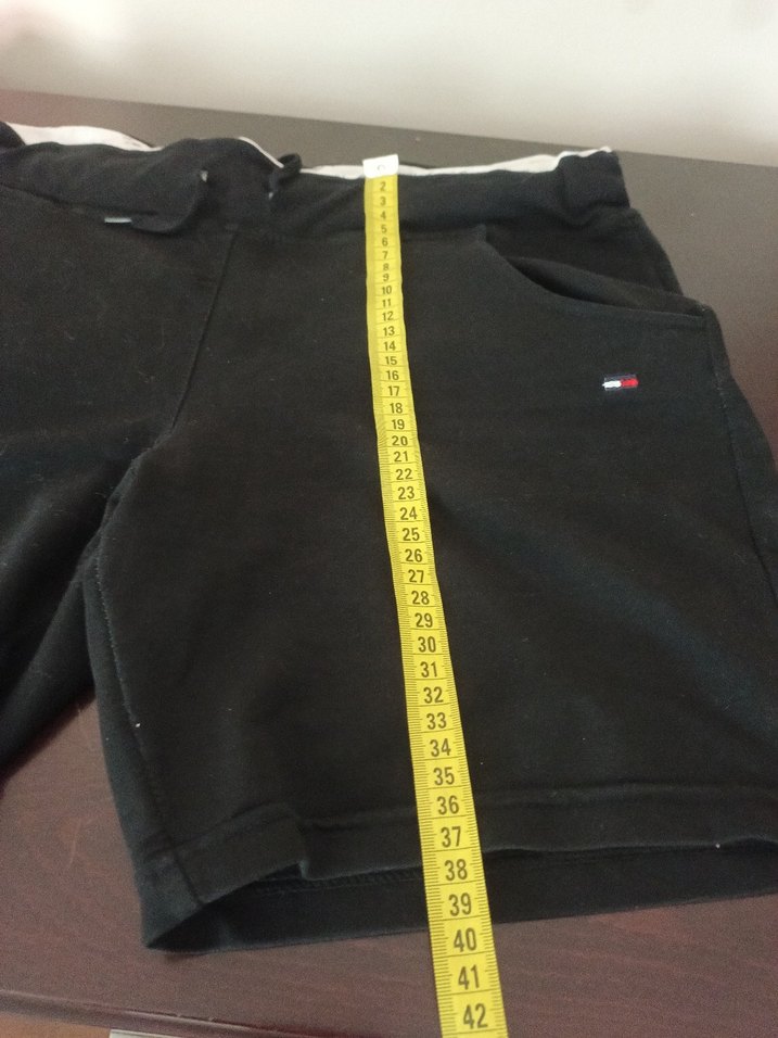 Siyah Mini Spor Şort - Görsel 3