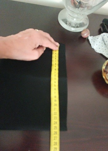 Siyah Kadın Kumaş Pantolon, Normal Kesim, Midi Boy - Görsel 7