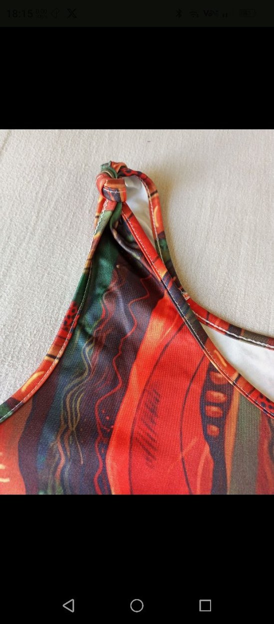 Renkli Bohem Uzun Atlet - Görsel 2