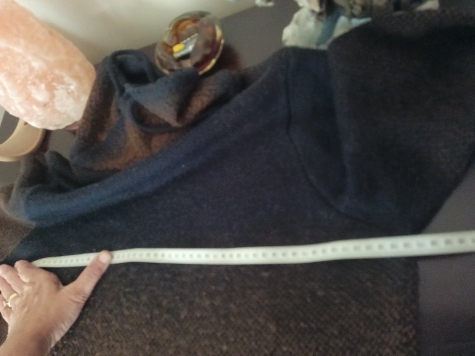 Kahverengi Yüksek Yakalı Örgü Kazak - Görsel 4