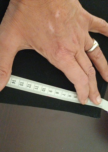 Kadın Siyah Kemerli Kumaş Pantolon - Görsel 6