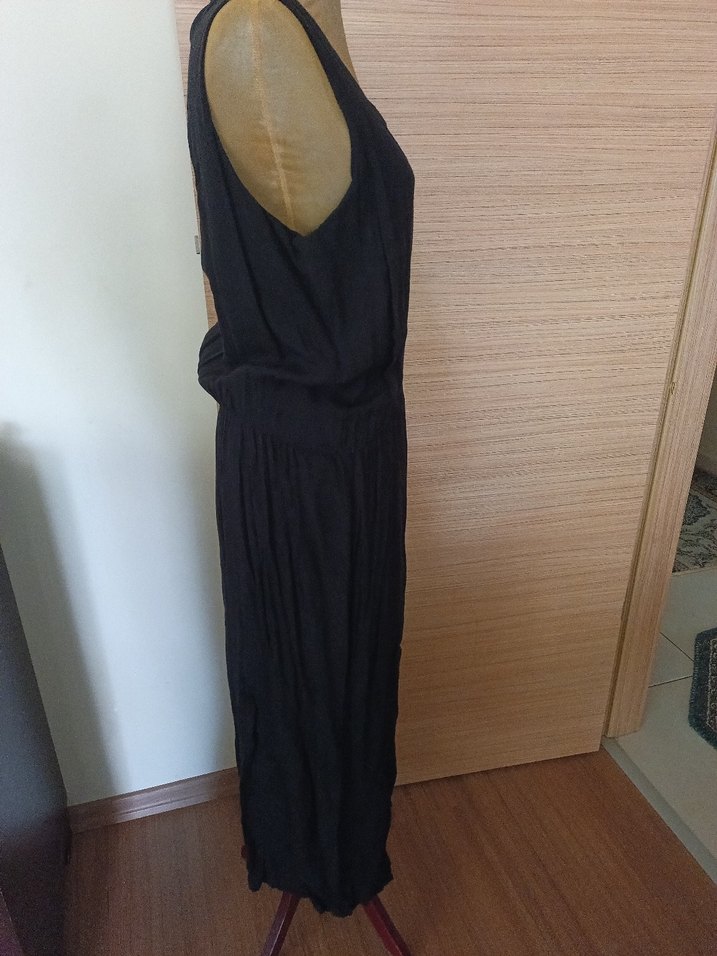 Siyah  Günlük Elbise - Görsel 3