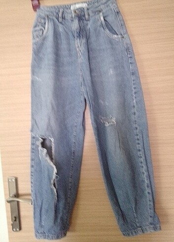 36 Beden mavi Renk Zara jeans 