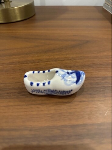 Tasarımcı Minik Delft Ayakkabı Biblo