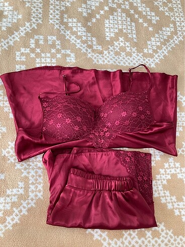 Pierre Cardin saten ikili takım