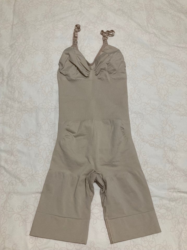 Bej Uzun Göğüs Destekli Korse - Görsel 2