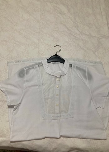 English Home dantel detaylı ev elbisesi - Görsel 8