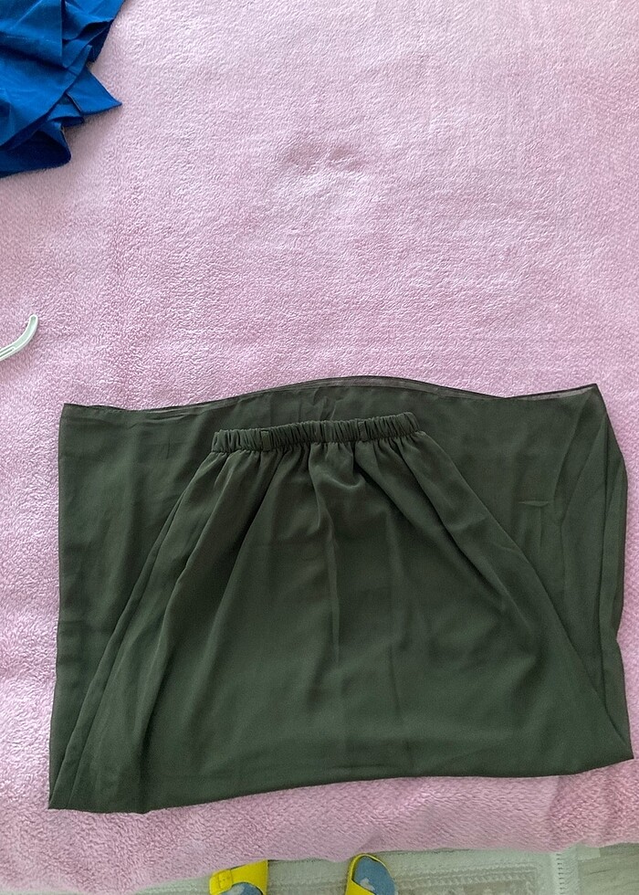 Yeşil Uzun Etek - Görsel 3