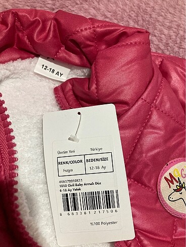 Civil 12-18 Ay Fuşya Şişme Yelek - Görsel 3