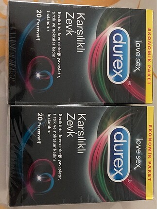 Durex Karşılıklı Zevk Kondom 40 Adet Diğer Diğer %20 İndirimli - Gardrops