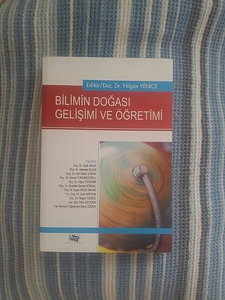 Bilimin doğası gelişimi ve öğretimi anı yayıncılık