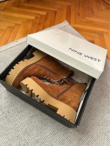 38 Beden camel Renk Nine West kadın bot