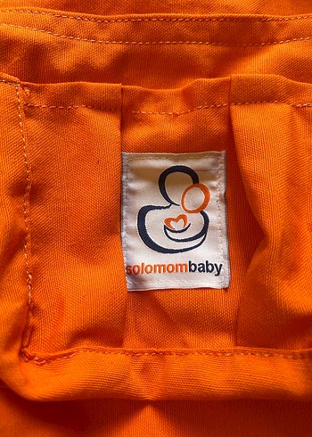 Turuncu Bebek Taşıyıcı Kanguru - Görsel 5