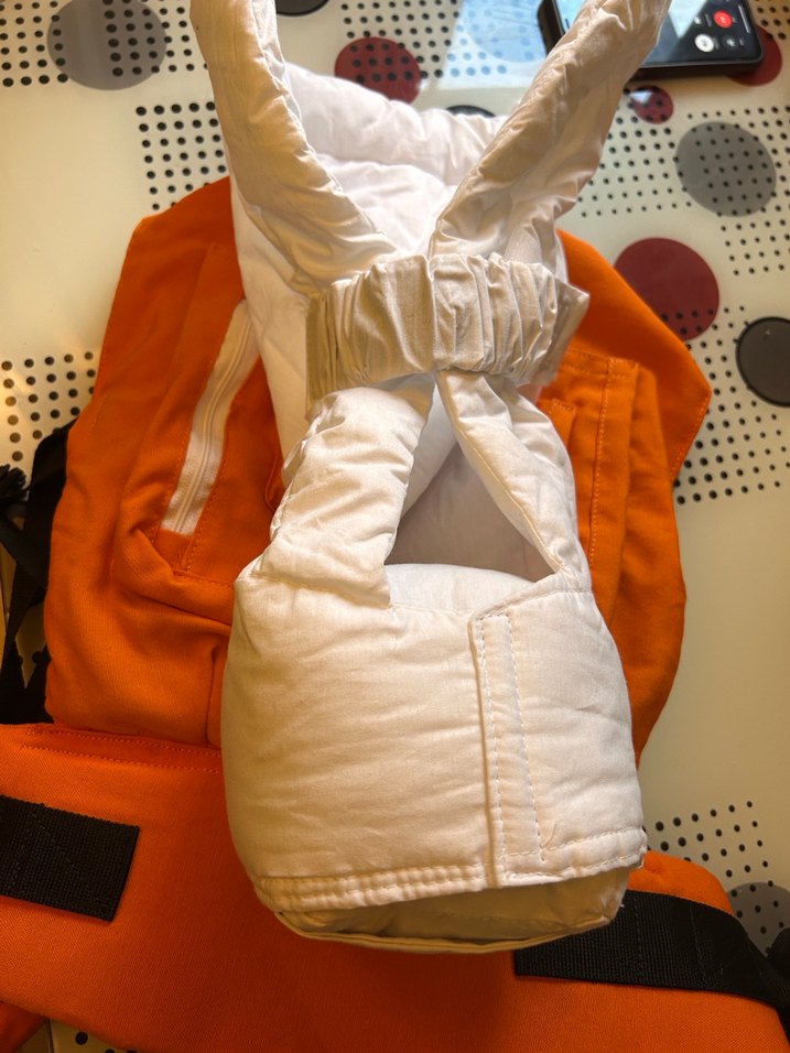 Turuncu Bebek Taşıyıcı Kanguru - Görsel 4