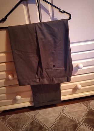 diğer Beden gri Renk Temiz az kullanılmış kumaş pantolon