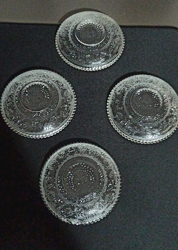 Çay tabağı 4 adet Vintage - Görsel 2