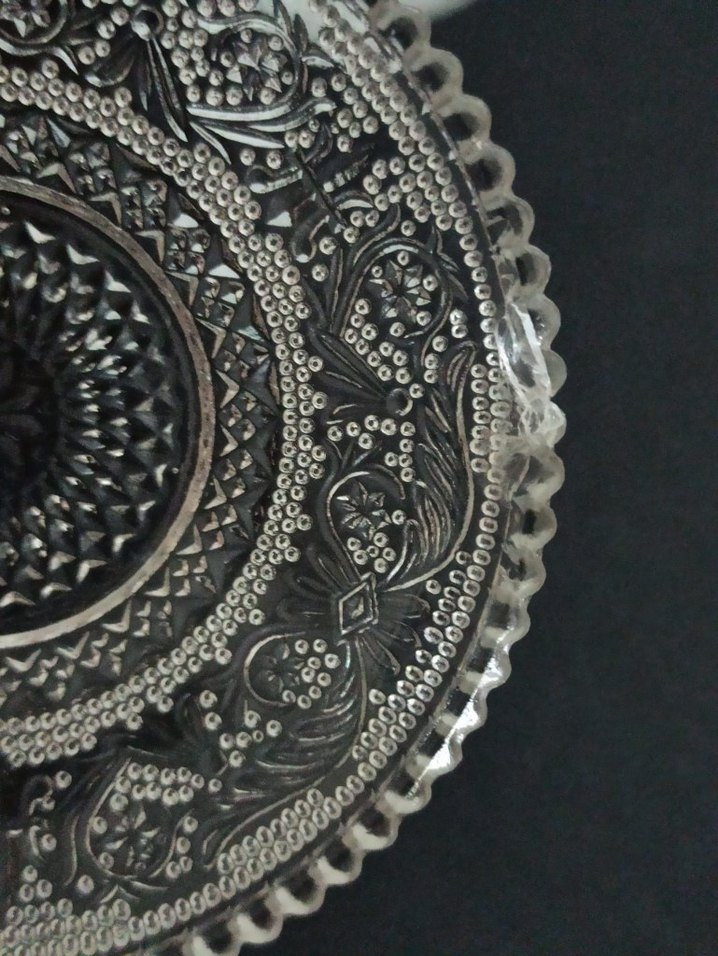 Çay tabağı 4 adet Vintage - Görsel 5