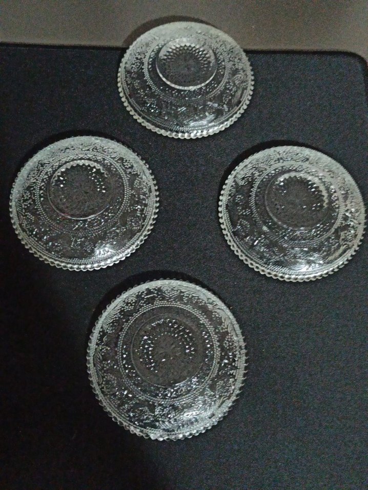 Çay tabağı 4 adet Vintage - Görsel 2