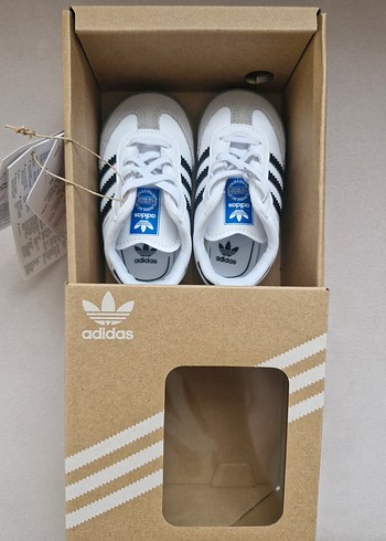 Adidas Bebek Beyaz Sneaker