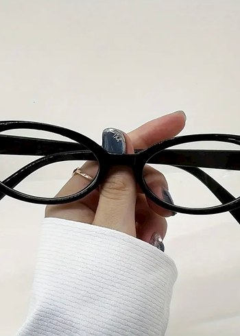Şeffaf Bej-Kahverengi-Siyah Kadın Gözlüğü - Görsel 2