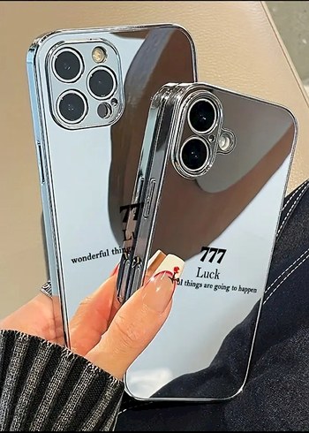 Parlak Aynalı Bohem Telefon Kılıfı - Görsel 3
