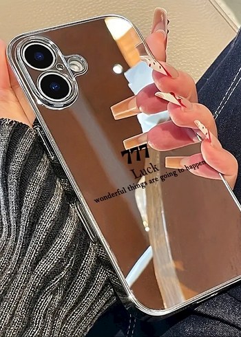 Parlak Aynalı Bohem Telefon Kılıfı - Görsel 2