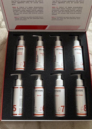 Beden DEWLUXE Multi Vitamin Therapy Cilt Bakım Seti
