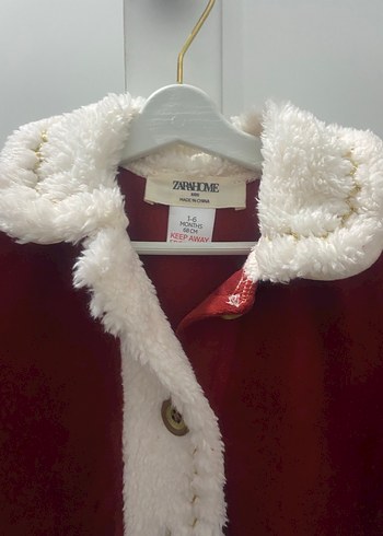 Bordo Bebek Polar Tulumu Düğmeli - Görsel 3