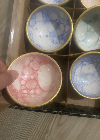 6lı Seramik Kase Seti - Görsel 2