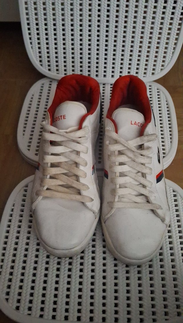 Beyaz Lacoste Erkek Spor Ayakkabı - Görsel 3