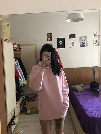 H&M pembe sweat