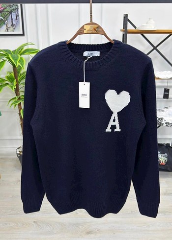 Nakışlı, Bisiklet Yaka, Uzun Kollu  Kazak - Görsel 6