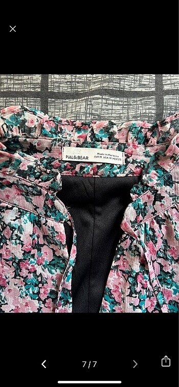 Uzun şifon elbise - Görsel 6