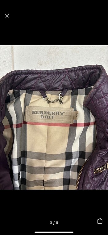 xs Beden Burberry mont